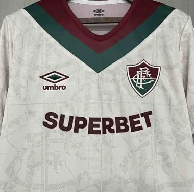 24-25 Fluminense Third White Kit Football AAAAJersey