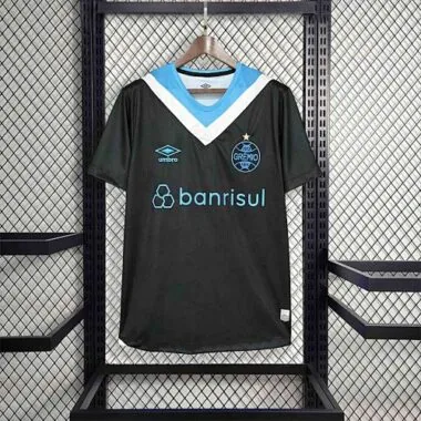 24-25 Gremio Third Black Football AAAAJersey