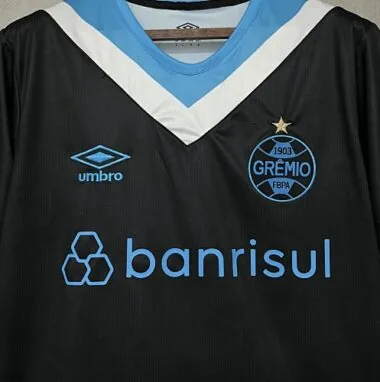 24-25 Gremio Third Black Football AAAAJersey
