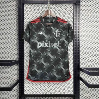 24-25 Flamengo Woman Sponsor Third Kit Football AAAAJersey
