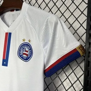 24-25 Bahia Away Kid Kits Youth Apparels Football