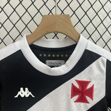 24-25 Vasco da Gama Home Kid Kits Youth Apparels Sport