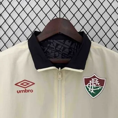 2024 Fluminese Trench Coat Reversible Windbreaker Double-Sides Jacket Soccer