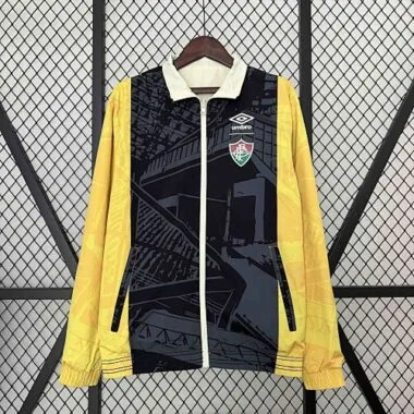 2024 Fluminese Trench Coat Reversible Windbreaker Double-Sides Jacket Soccer
