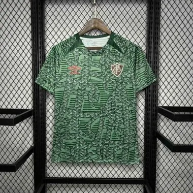 24-25 Fluminense Training Green Kit Soccer Uniform AAAAJersey Dropshiping Yupoo