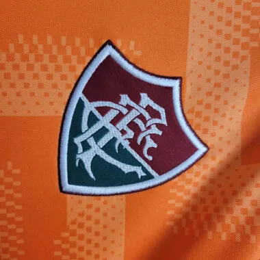 24-25 Fluminense Training Women Kit Orange Lady Shirt Football