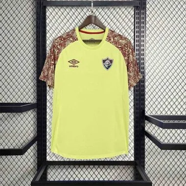 24-25 Fluminense Goalkeeper Yellow Kit Football Replicas Yupoo