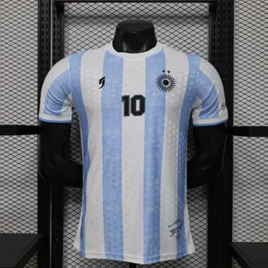 2026 Argentina Special Edition White Maradona#10 Kit Player Version Soccer T-Shirt AAAAJersey Yupoo