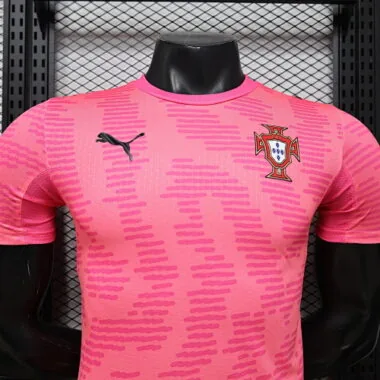 2026 Portugal Pink Special Edition Kit Player Version Soccer T-Shirt AAAAJersey Supply Yupoo