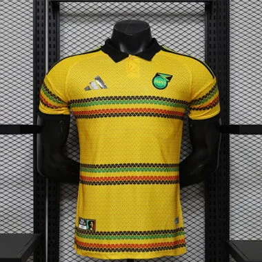 World Cup Jersey 2026 Jamaica Home Kit Player Version Soccer T-Shirt AAAAJersey Supply Yupoo