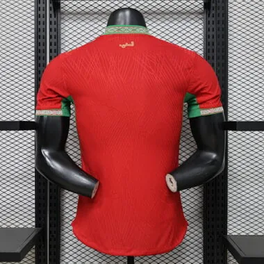 World Cup Jersey 2026 Morocco Home Kit Player Version Soccer T-Shirt AAAAJersey Supply Yupoo