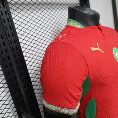 World Cup Jersey 2026 Morocco Home Kit Player Version Soccer T-Shirt AAAAJersey Supply Yupoo