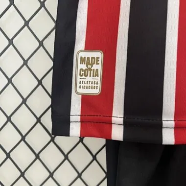 24-25 Sao Paulo Away Kid Kits Youth Apparels Football