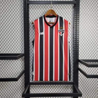 24-25 Sao Paulo Away Vest Uniform Football AAAAJersey Supplier