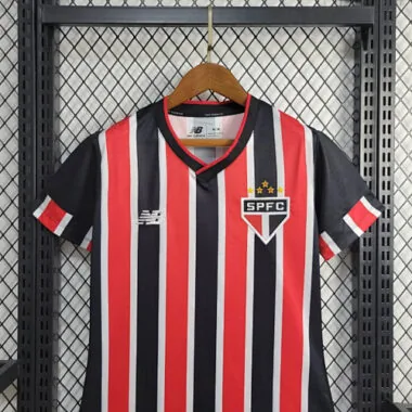 Camisa de mulher do São Paulo para jogos fora de casa, 24-25