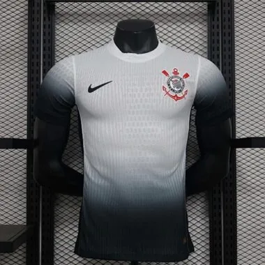 24-25 Corinthians Home White Kit Player Version Shirt Jersey Supplier Yupoo