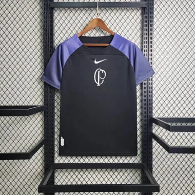 23-24 Corinthians Training Black&Purple Kit Best Jerseys Yupoo