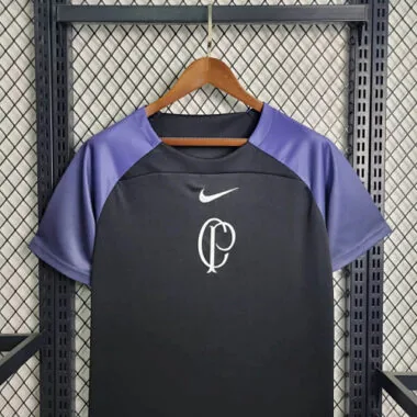 23-24 Corinthians Training Black&Purple Kit Best Jerseys Yupoo