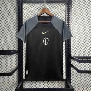 24-25 Corinthian Training Kit Black Best Jerseys Yupoo