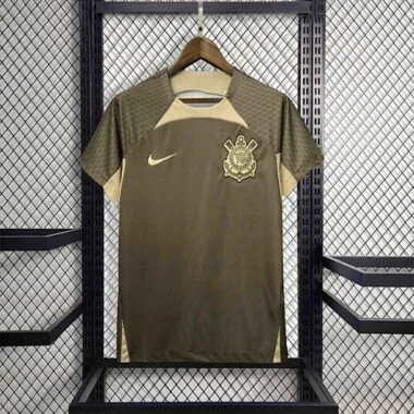 24-25 Corinthian Training Golden Shirt Best Jerseys Yupoo