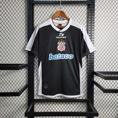 2000 Retro Corinthians Away S-XXL Soccer Jerseys