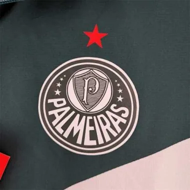 22-23 Palmeiras Windbreaker White-Green