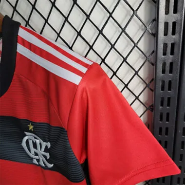 23-24 Flamengo home kids kit