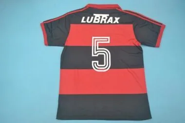 1990 Flamengo home red black