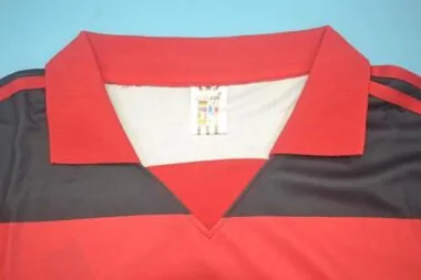 1990 Flamengo home red black