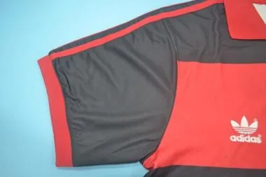 1990 Flamengo home red black
