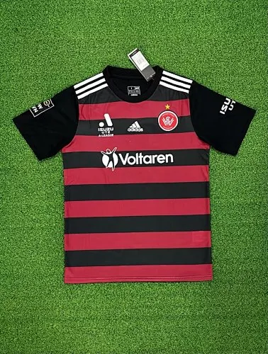 23-24 Western Sydney Wanderers Home Size:S-4XL Jersey Yupoo