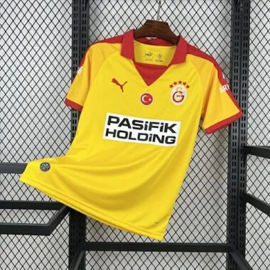 26-27 Galatasaray Yellow Special Edition Kit Soccer T-Shirt AAAAJersey Supply Yupoo