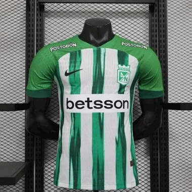 24-25 Atlético Nacional Home Kit Player Version Shirt Soccer AAAAJersey Yupoo