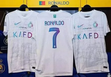 23-24 Al-Nassr third away white jersey Best Soccer Jersey