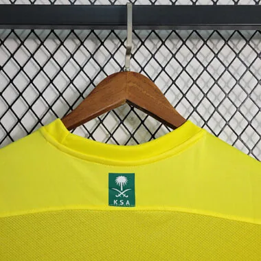 Camisa de futebol do Al-Nassr para jogos em casa, 23-24, «Victory»