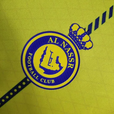 Camisa de futebol do Al-Nassr para jogos em casa, 23-24, «Victory»
