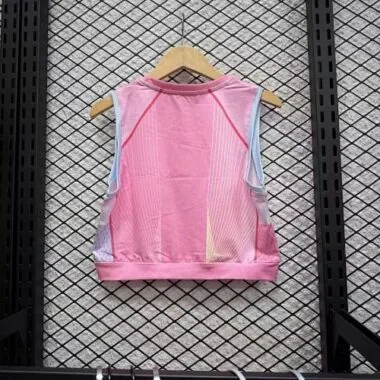 25-26 Barcelona Pink Women Yoga Vest Special Edition Kit Soccer T-Shirt AAAAJersey Supply Yupoo