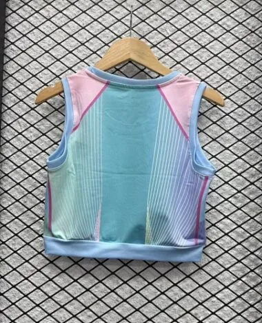 25-26 Barcelona Women Yoga Vest Kit Soccer T-Shirt AAAAJersey Supply Yupoo