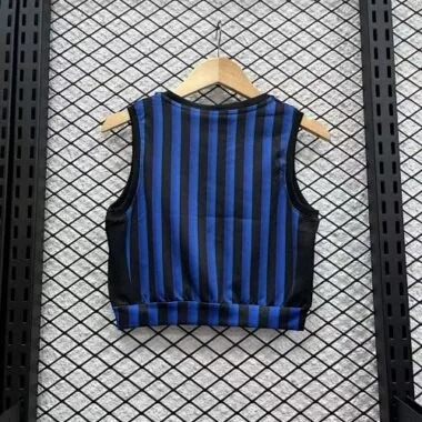 25-26 Inter Milan Home Women Yoga Vest Kit Soccer T-Shirt AAAAJersey Supply Yupoo