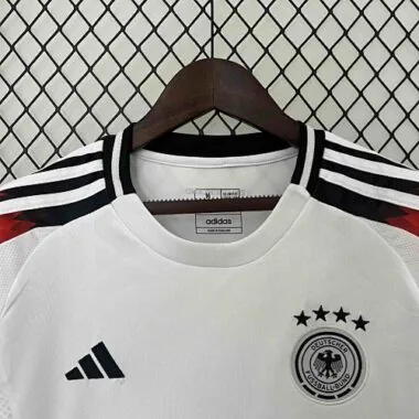 Equipamento feminino da Alemanha para jogos em casa de 2024 – Camisola de futebol feminino do UEFA Euro
