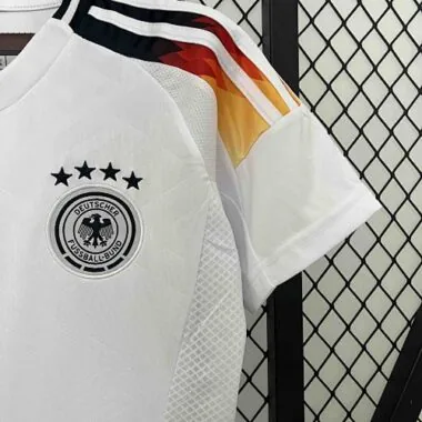 Equipamento feminino da Alemanha para jogos em casa de 2024 – Camisola de futebol feminino do UEFA Euro