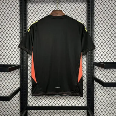 2024 Spanien – Schwarzes Torwarttrikot Sport