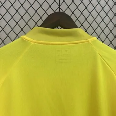 2024 Mexico Goalkeeper Yellow Kit Soccer Uniform