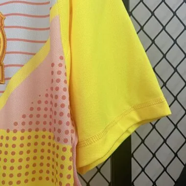 2024 Mexico Goalkeeper Yellow Kit Soccer Uniform