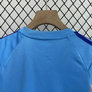 24-25 Real Madrid-keeperssets voor kinderen, blauw, jeugdkleding