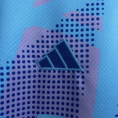 24-25 Real Madrid-keeperssets voor kinderen, blauw, jeugdkleding