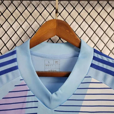 2024 Argentine Goalkeeper Blue Kit Football