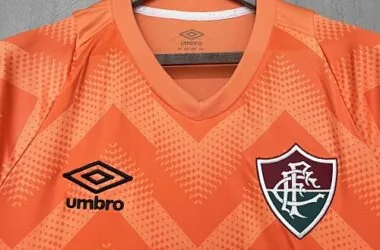 24-25 Fluminense Goalkeeper Orange Kit Football