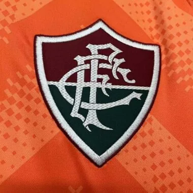 24-25 Fluminense Goalkeeper Orange Kit Football