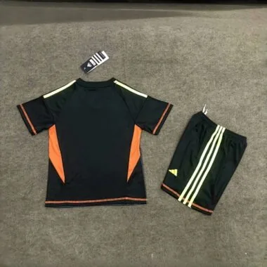 2024 Mexico Goalkeeper Kid Kits Black Children Sets Football